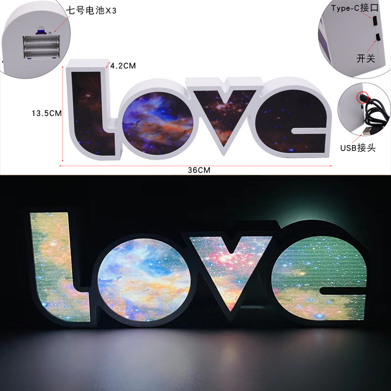 This Decorative LED Love Light Box offers a bright and energy-efficient lighting effect that will illuminate any room. Its light emits a pleasant warm white hue that adds a soft ambiance to your décor. Its plug-and-play design requires no assembly and is powered by a low-voltage power adapter, which makes it safe and hassle-free. This dependable light source will bring an inviting atmosphere to any space.