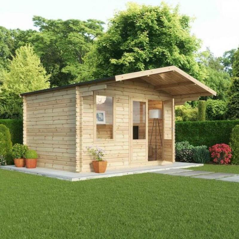 Modern Nordic Anti-Corrosion Wood Assembly Movable Outdoor Courtyard Cabin Villa Design and Construction of Combined Light Steel House
