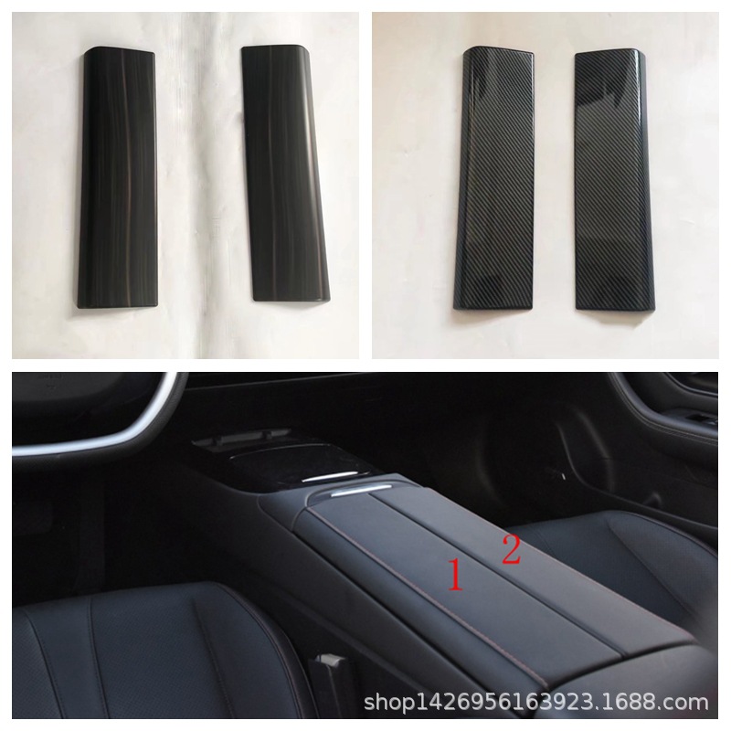 21 Xiaopeng P7 modificación interior Gear Cup panel de aire salida apoyabrazos asiento ajuste navegación marco Y