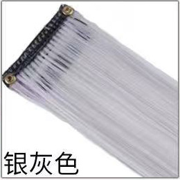 Extensiones de Cabello para Mechas de Fibra de Alta Temperatura, Liso, para Mujeres