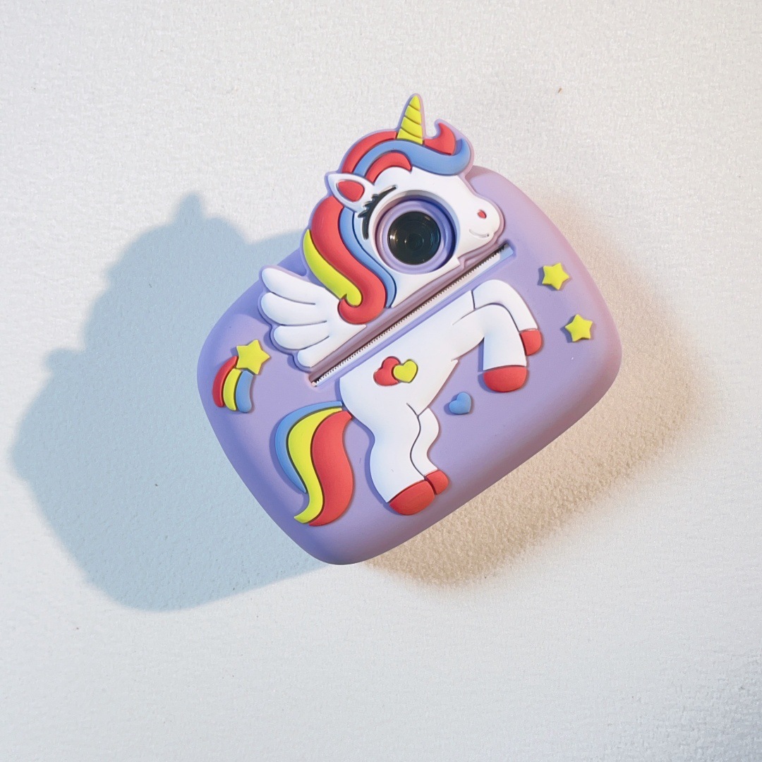Comercio exterior cámara infantil fotocamera de impresión de dibujos animados lindos HD fotocamera antes y después de la foto personalizada