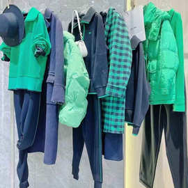 24冬款依维妮法国高端商务风羽绒服羊绒大衣毛衣裤裙杂款混批清仓