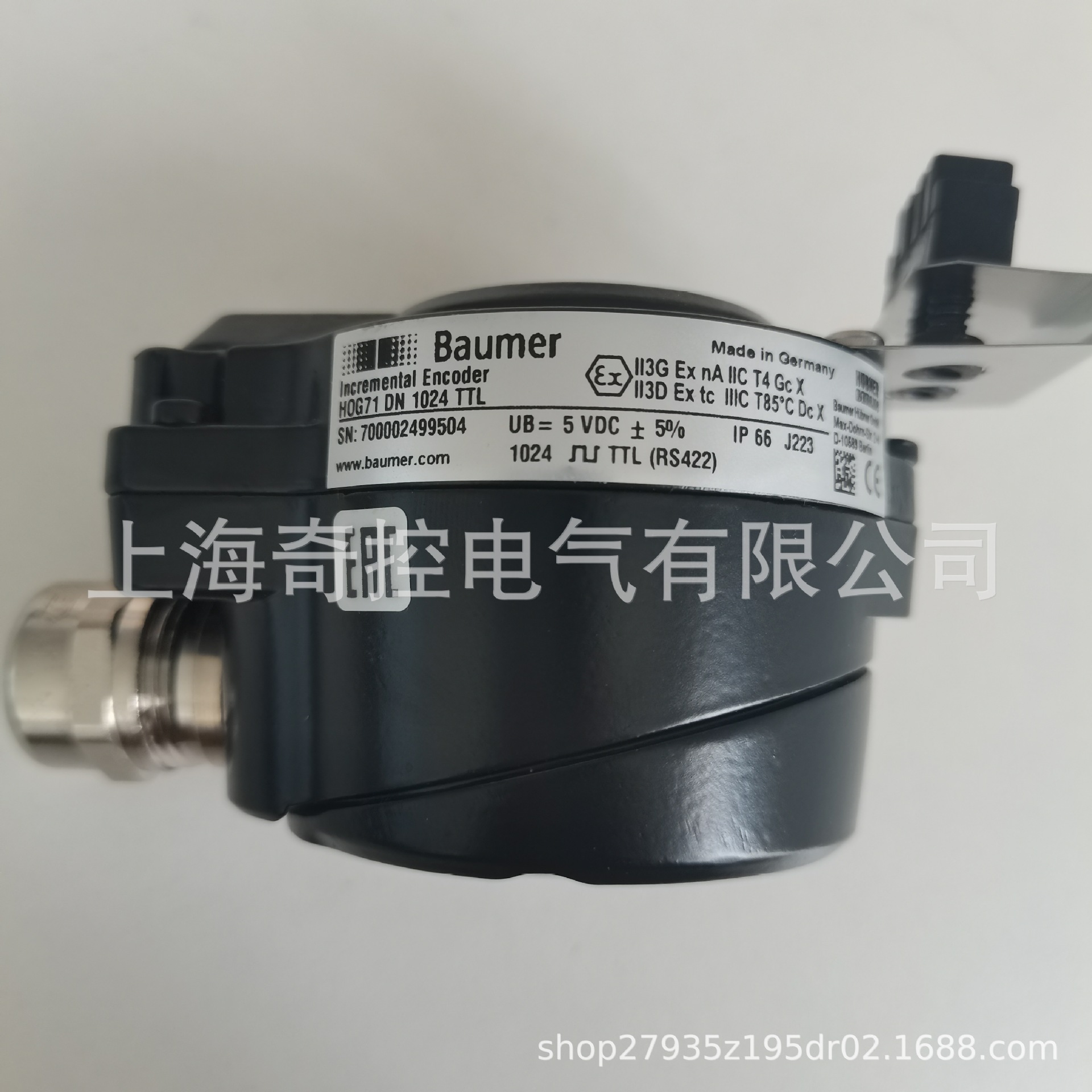 【买全新】HOG71DN1024TTL堡盟baumer编码器