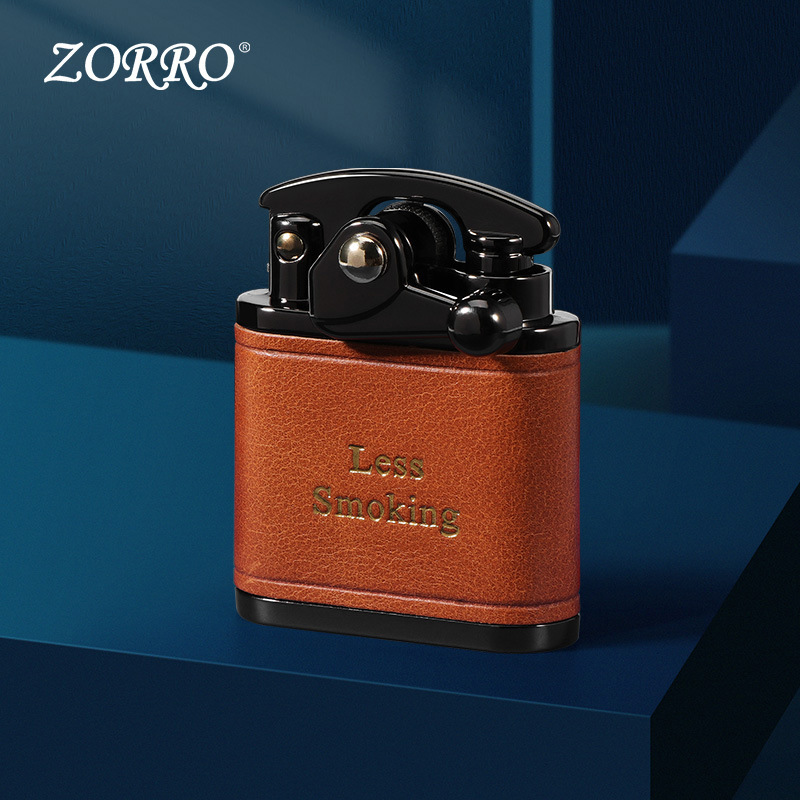 ZORRO ZORRO Kerosene Lighter New Gifts Light Luxury Oil Wax Skin Bronzing One-Piece Distribution