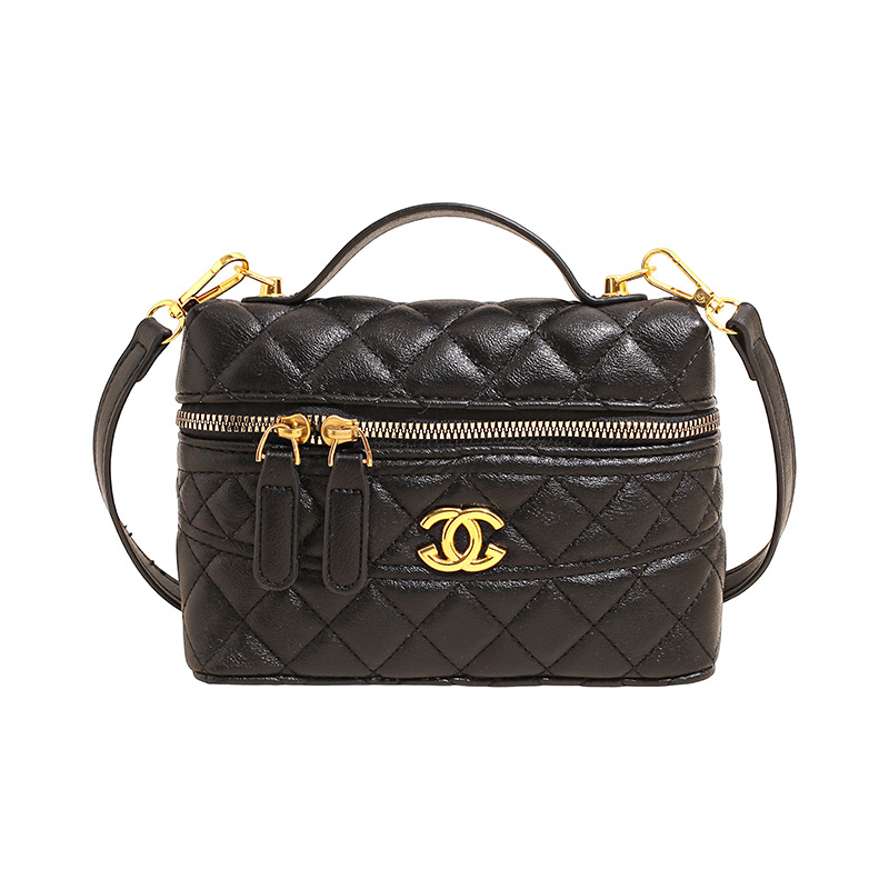 Una sensación de alto nivel, una pequeña cadena de viento de diamante, una pequeña bolsa de mano, una bolsa de caja compacta, una sensación de alto nivel, una bolsa de mochila universal.