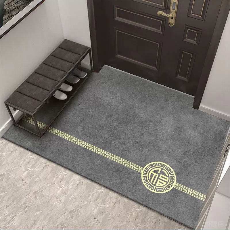 Подушка для входа в дом Подушка для ног для дома Простой и устойчивый к грязям коврик для входа в гостиную