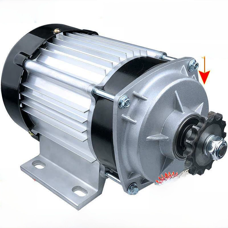 Электрический трёхколёсный бесколлекторный двигатель, 60V, 550W, 800W