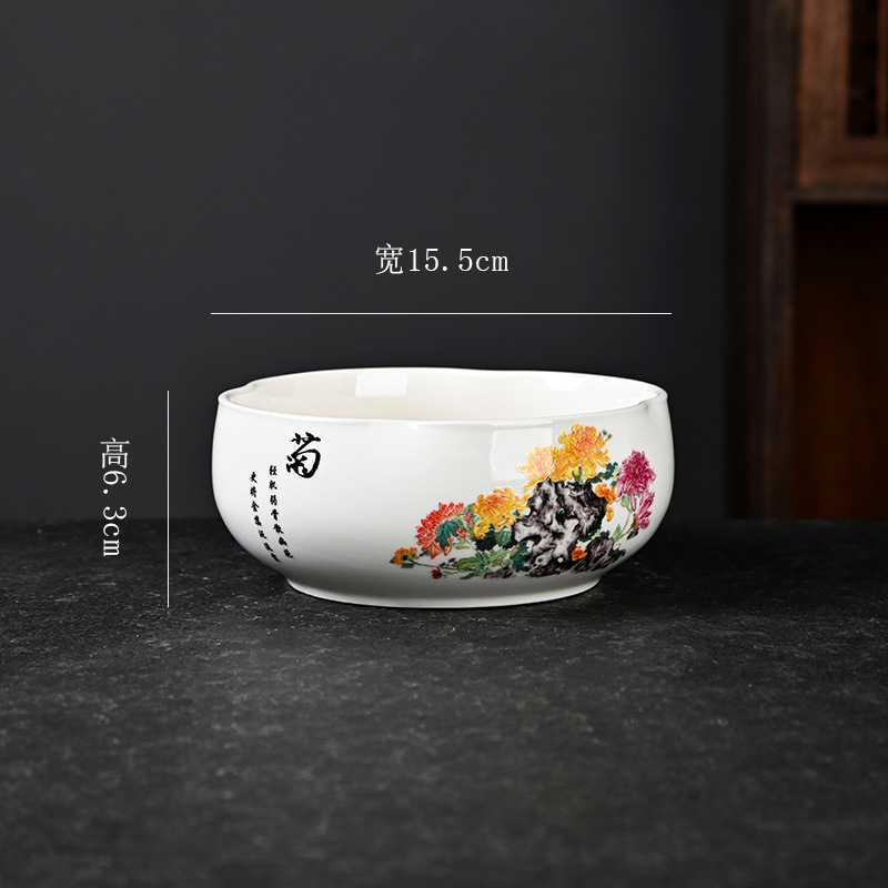 Cuenco de nenúfares, flores de cobre, macetas especiales con paletas, utensilios hidropónicos de cerámica, macetas grandes para el hogar, liquidación al por mayor