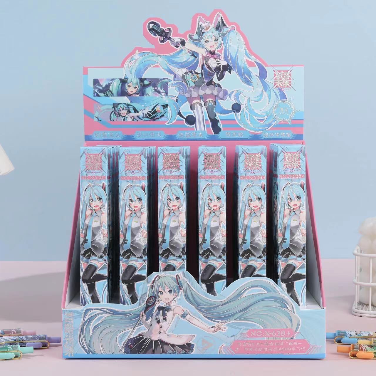 Nuevo bolígrafo de caja ciega de Baoke, bolígrafo de movimiento Pikachu, bolígrafo creativo neutro de animación, bolígrafo sorpresa de secado rápido de estudiantes periféricos