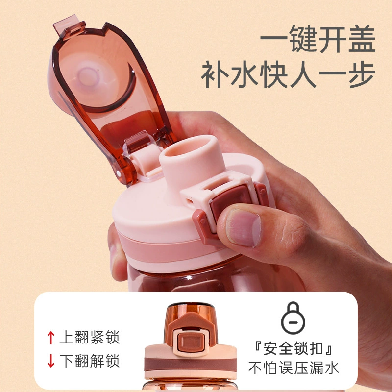 Dilebel Yueyou Дентальная пластиковая кружка студентская кружка для воды прыгающая крышка спортивная чашка оптовое развитие