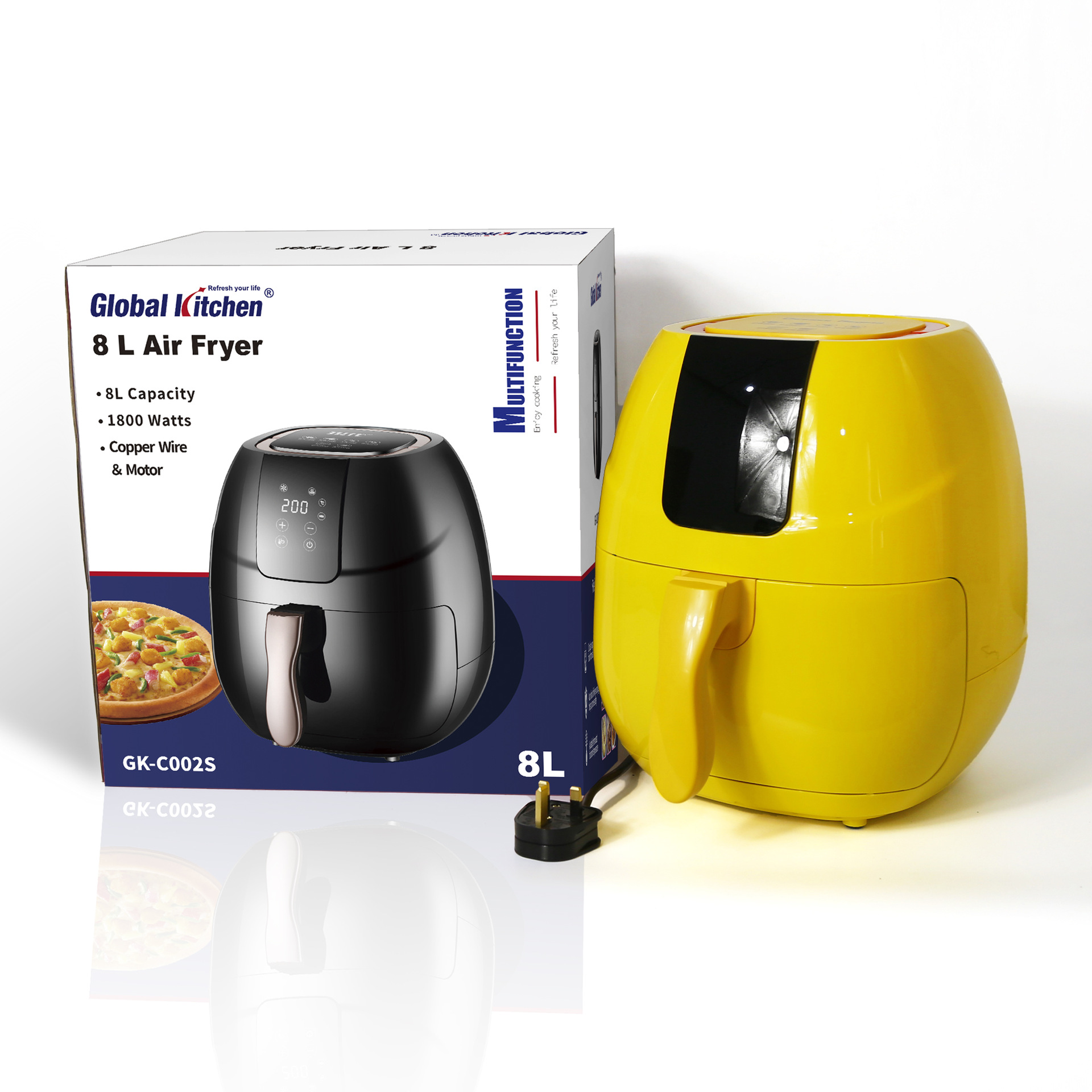 空气炸锅 GK-C002S 4色(智能版)