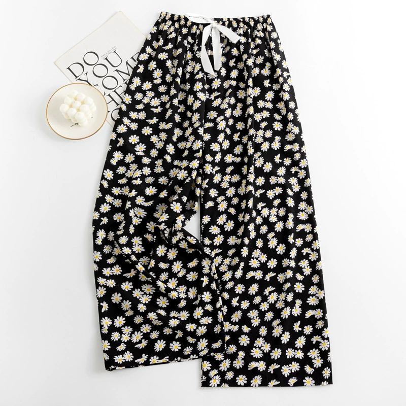 (Cross-border trading), summer thin comfortable cartoon trousers, oversize