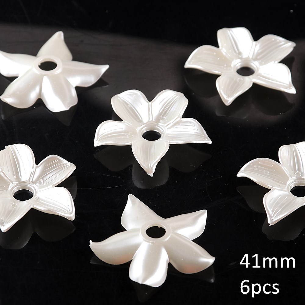 52#41mm five-petal flowers, about 6 pieces