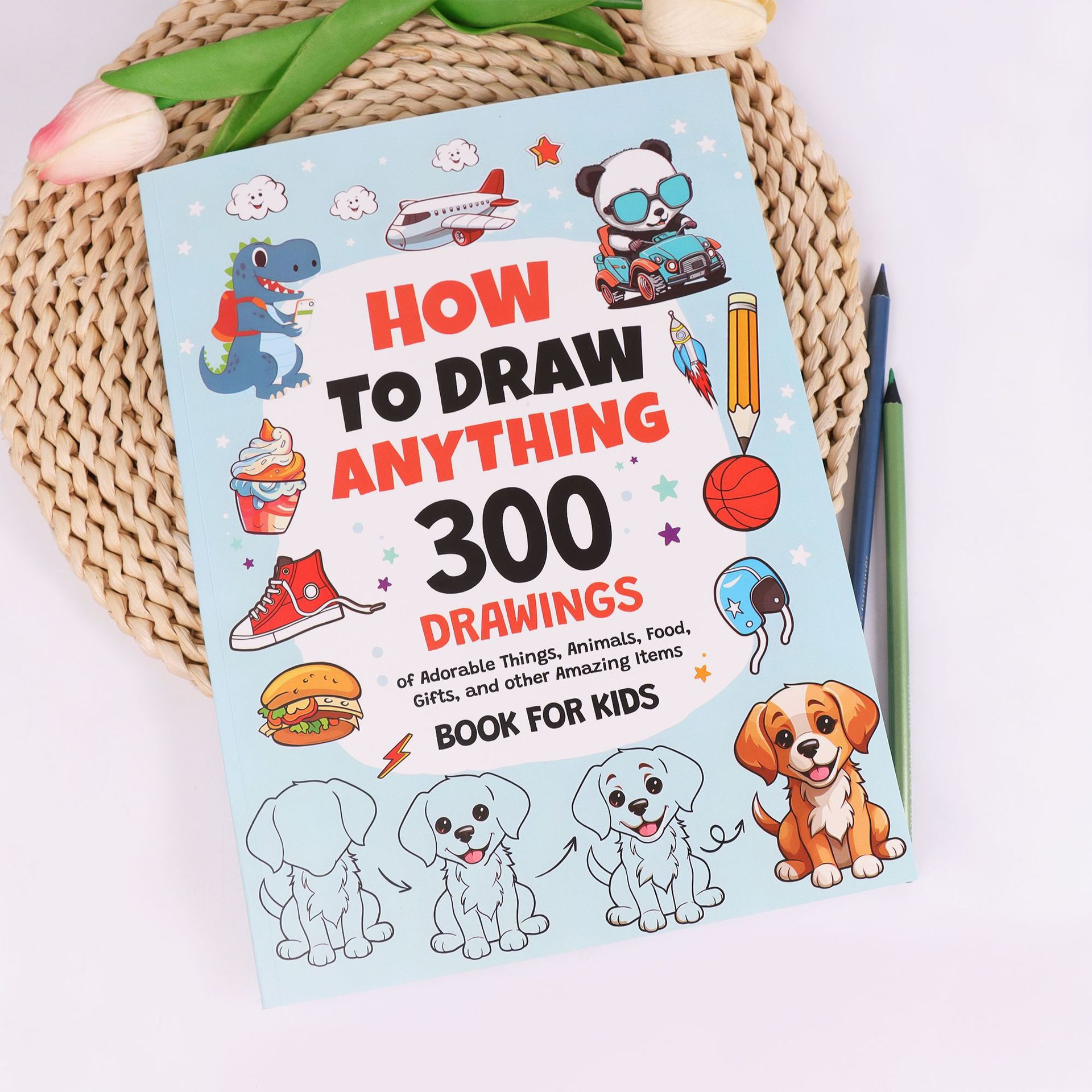 Cómo dibujar todo el libro de coloración cómo dibujar todo 300 libros de coloración de dibujos