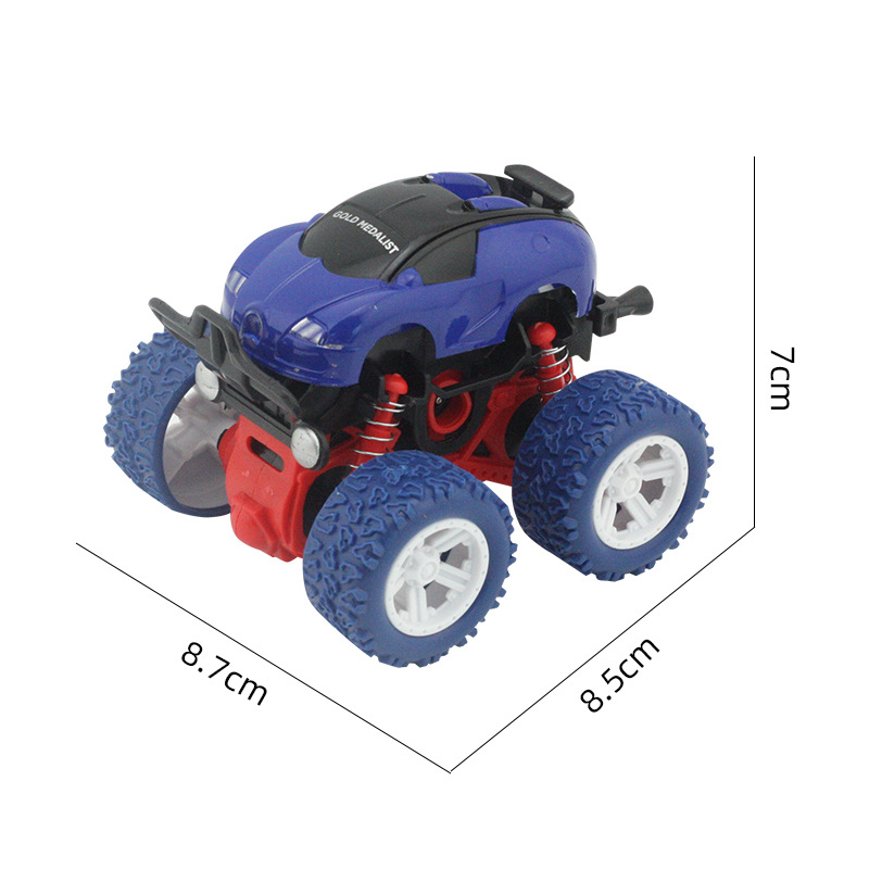 Juguete para niños tracción en las cuatro ruedas truco de inercia modelo de vehículo todoterreno niño juguete graffiti puesto de coche resistente a la caída al por mayor