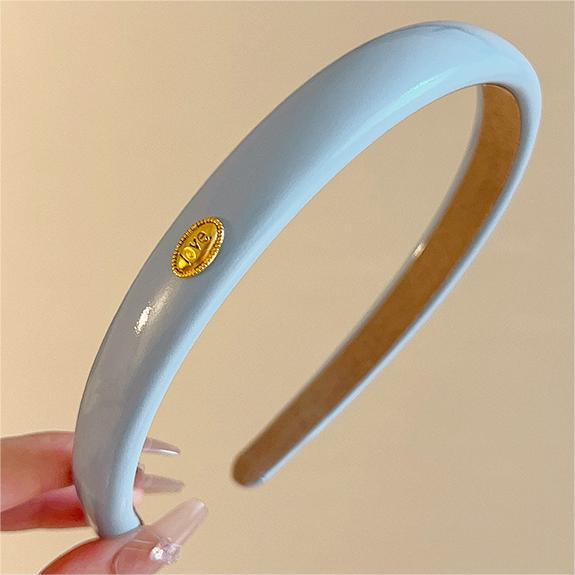 Alta calidad, lujo ligero, pequeña esponja fresca, diadema de color fino, venta al por mayor para mujer, paquete de pelo superior de cráneo alto, horquilla de lavado de cara de verano