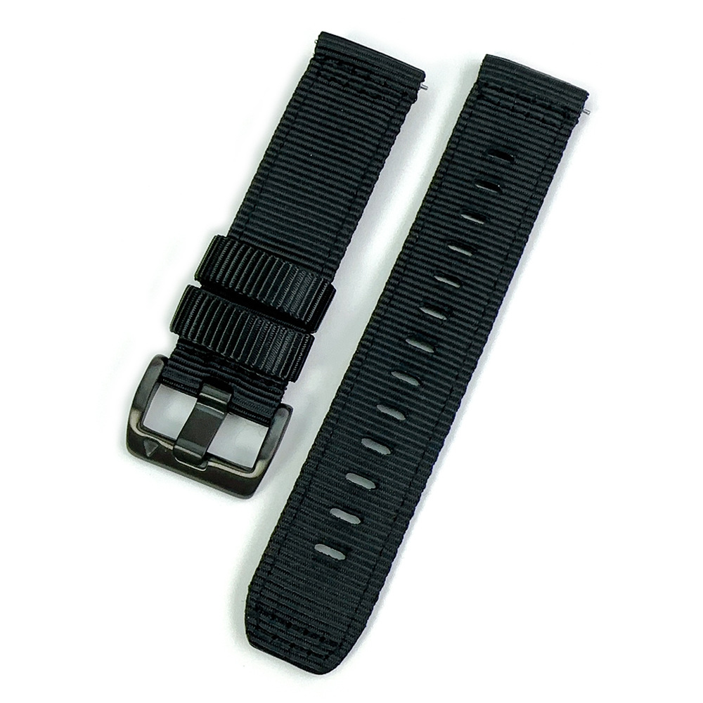 Correa de reloj de alta calidad de nylon puro 20 / 22mm para Garmin265S / 265 correa de reloj Huawei GT6 / 5