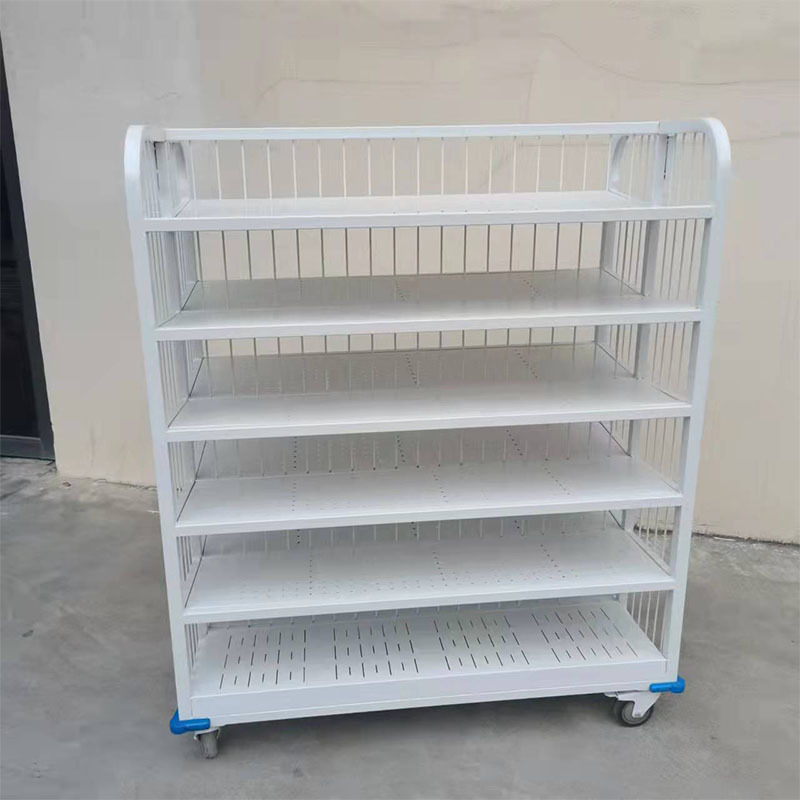 手推车鞋材鞋模周转车鞋底鞋楦材料车单面双面物料车六层斜面层板