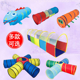 Sensory Training Crawling Tunnel Drilling Tube Kidsren's Sunshine Rainbow Tunnel Baby Drilling Equipment Kindergarten Teaching Materials