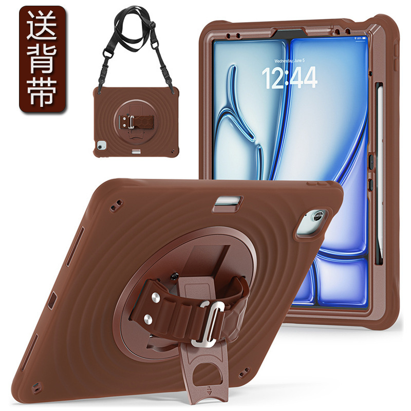 iPad Air11/Pro11 Strap Anti-Fall Protective Case iPad Air11 2025 Wrist Strap Holder Tablet Case iPad Air11/Pro11 Strap Anti-Fall Protective Case iPad Air11 2025 Wrist Strap Holder Tablet Case