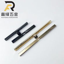 边条锁直口夹 米奇头含螺丝箱包扣 简约高级 锌合金五金配件批发