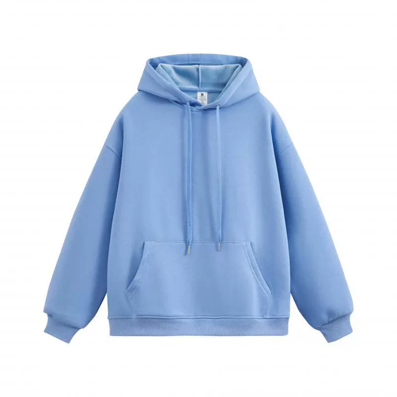 Тяжелый осенне-зимний пуловер, Молодежный утолщенный свитер на флисовой подкладке, свитер с капюшоном, мужское свободное верхнее однотонное пальто