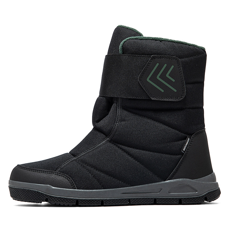 Grandes botas transfronterizas de invierno nuevas botas de nieve de pareja más zapatos de nieve cálidos al aire libre zapatos de algodón para hombres y mujeres