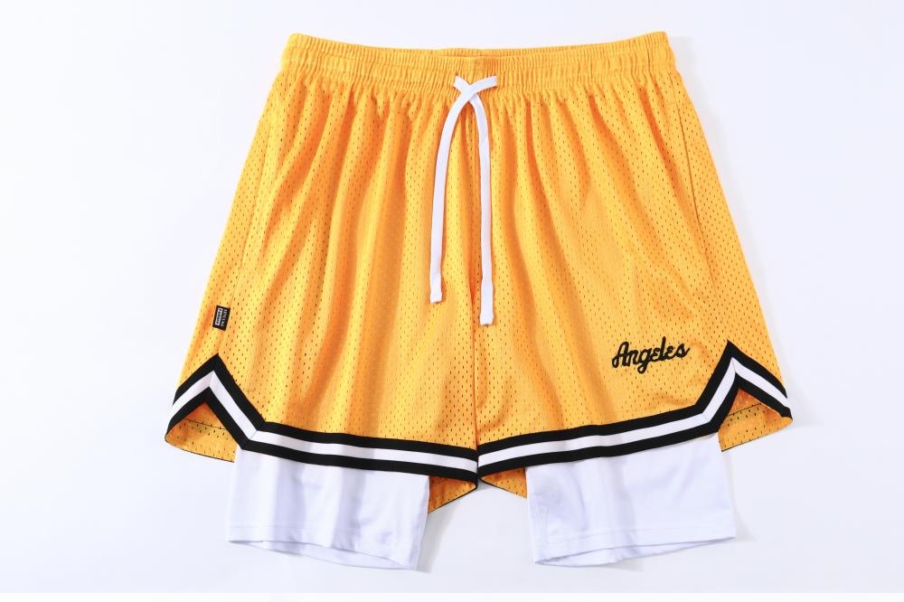 Amerikaanse 3/4 broek Mode Jongens Mesh Sport Strand Vrije tijd Hardlopen Fitness Sneldrogend Thuistransport_voghion.com