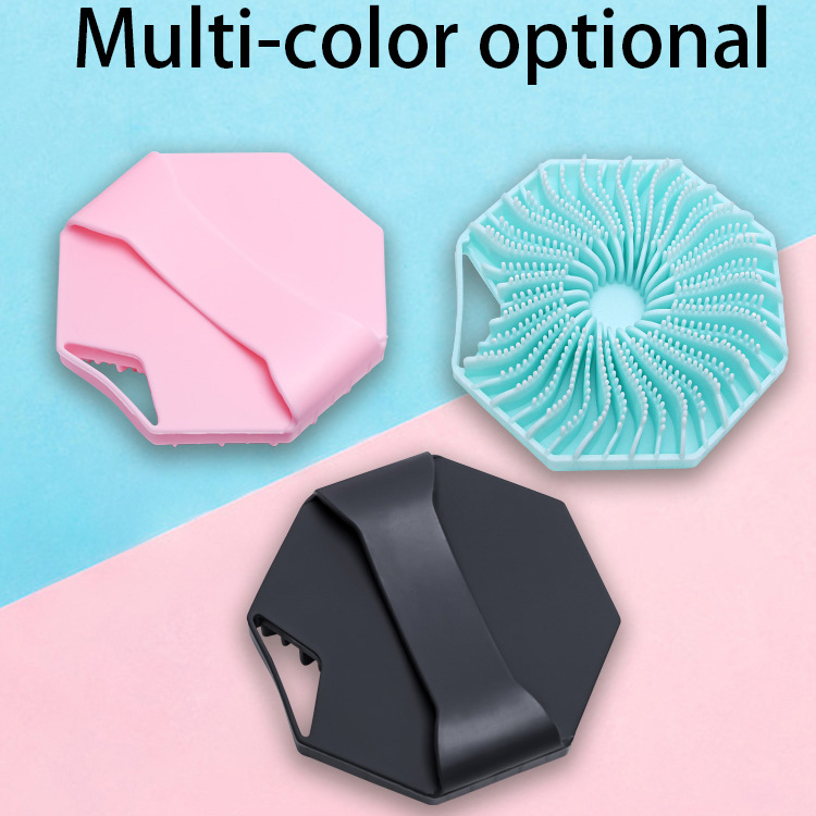 Silicone handheld ecological massager