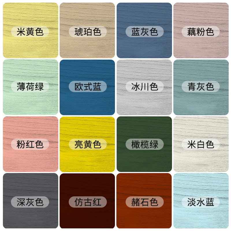 Muebles de madera sin pulido pintura de madera acuosa puerta de madera gabinete pintura de madera robusta renovación de pintura pintura pintura de color de la piel
