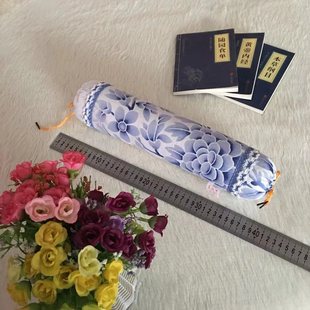 Old coarse cloth Wormwood cervical pillow case pillow leather wholesale push gift a variety of colors to support the production of incoming materials