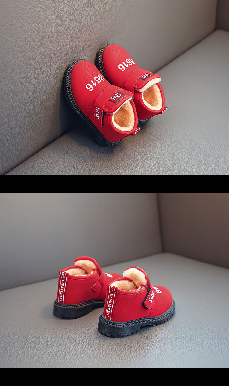 Herbst- und Winterkinderschuhe, Jungen-Martin-Stiefel, Kinderstiefel, Baby-Baumwollschuhe, Schneestiefel, Mädchen-Shorts_voghion.com