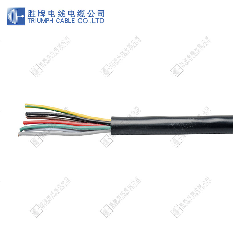 直销国标 6芯电缆线 RVV6*0.75无氧纯铜电源线 自动化设备控制线