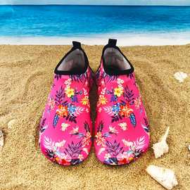 跨境2025新款户外涉水溯溪鞋女沙滩鞋防滑软底舒适健身运动瑜伽鞋