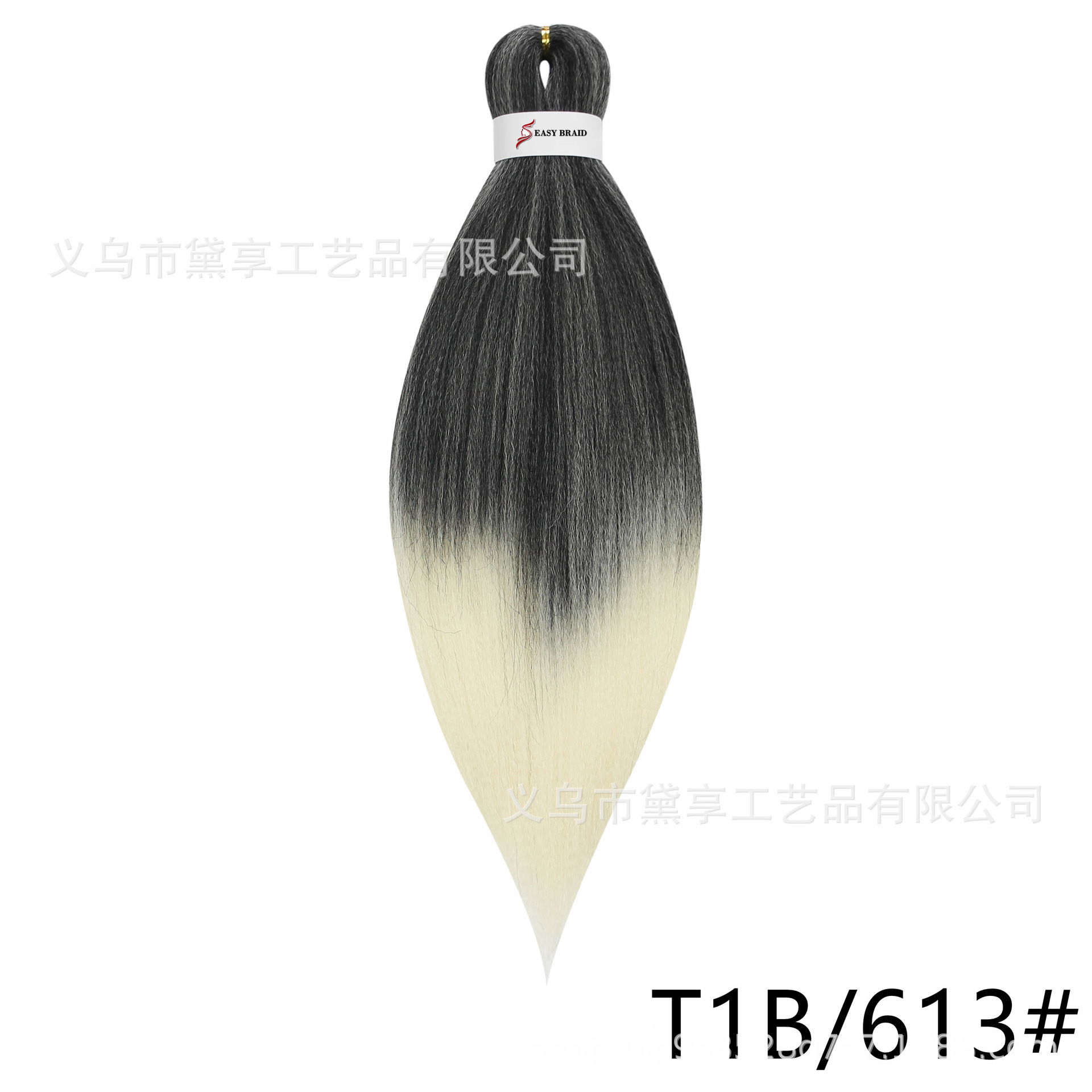 Peruca transfronteriza PVC ignífugo a baja temperatura africano aguja de trenza de trenza extensión EZ gran trenza esponjosa ajuste de baja temperatura