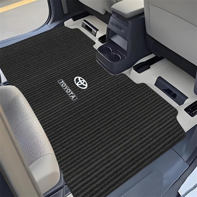 Suitable for Toyota Sienna Grevia Middle Row Special Floor Mats, Non-Slip and Dirt-Resistant, Large Four-Seat Menis Front Carpets