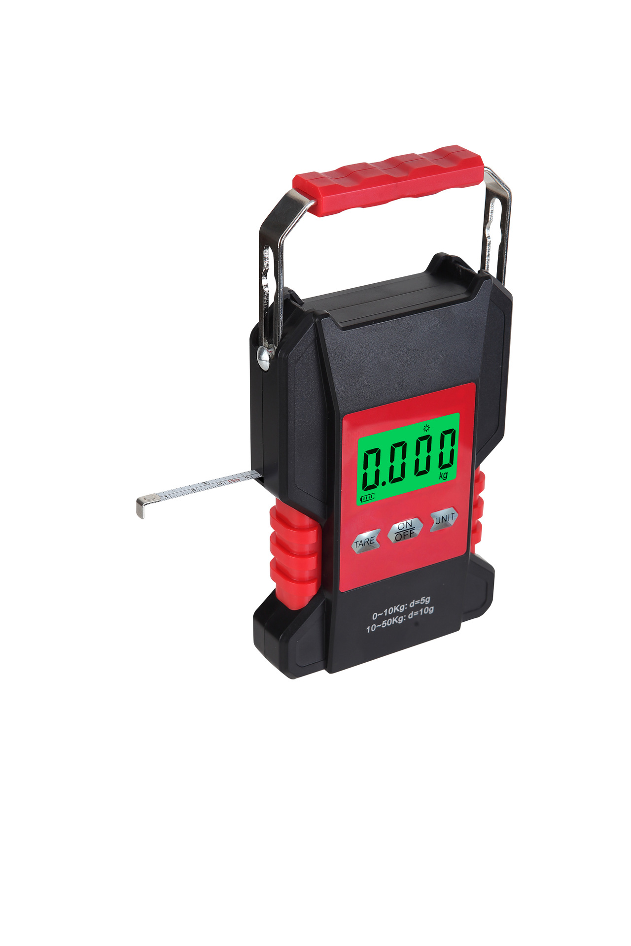 2023 nueva escala portátil, escala de equipaje, escala electrónica, escala a prueba de agua, recargable con cinta de medición 50 kg