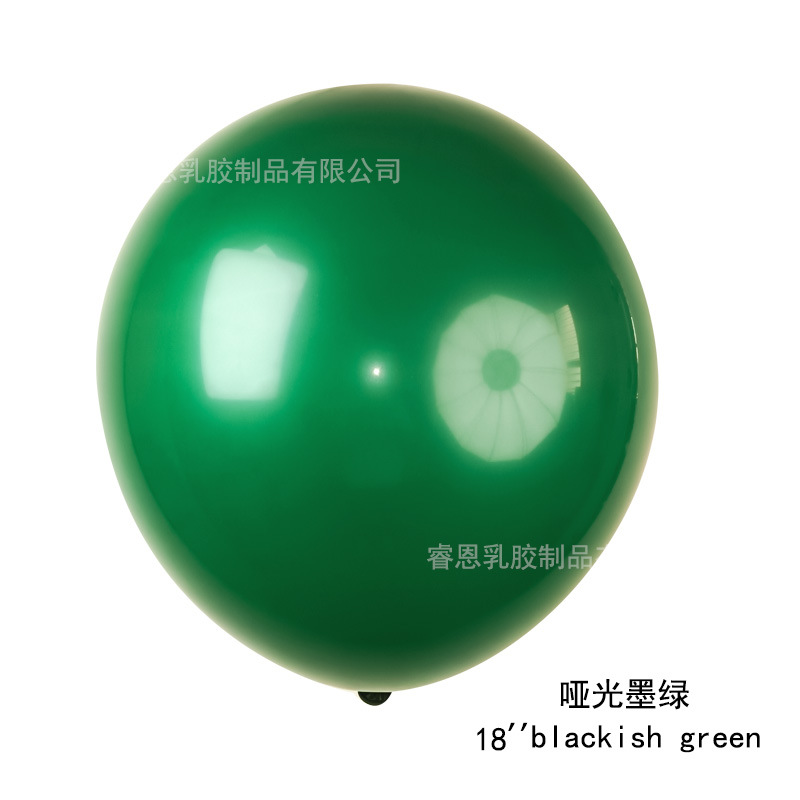 Globo mate de 5 pulgadas de 10 pulgadas de 12 pulgadas de 18 pulgadas decoración de la fiesta de cumpleaños diseño de la sala de bodas globo redondo de látex