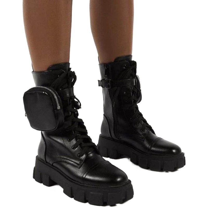 Женский прилив, новый британский ветер, универсальные сапоги в стиле ретро, локомотивные сапоги, производители красивых сапог, прямые для ботинок