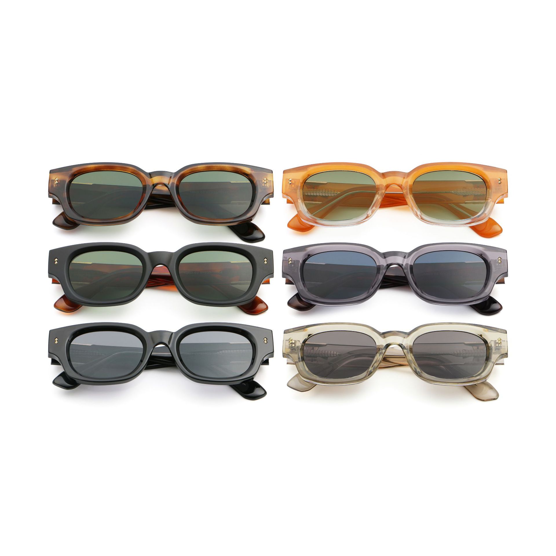 64g Weight Full Frame Glasses Structure Sunglasses Classification PC, UV400 Protection Lens Material Oval Frame Glasses Style Casual, Street Occasion Solid Color Pattern All Seasons Season Unisex Gender Streetwear Style Grey, Black Color Streetwear Solid Color PC UV400 Protection Oval Frame Full Frame Women's Sunglasses