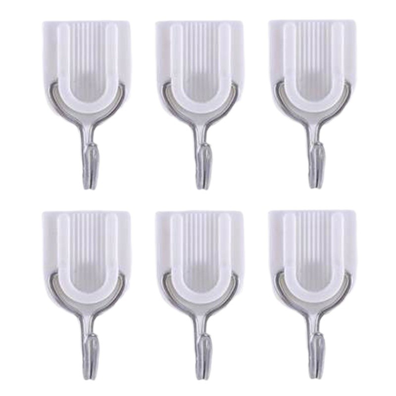 Gancho de plástico creativo sin costuras gancho pegajoso detrás de la puerta gancho de plástico de pared de baño creativo