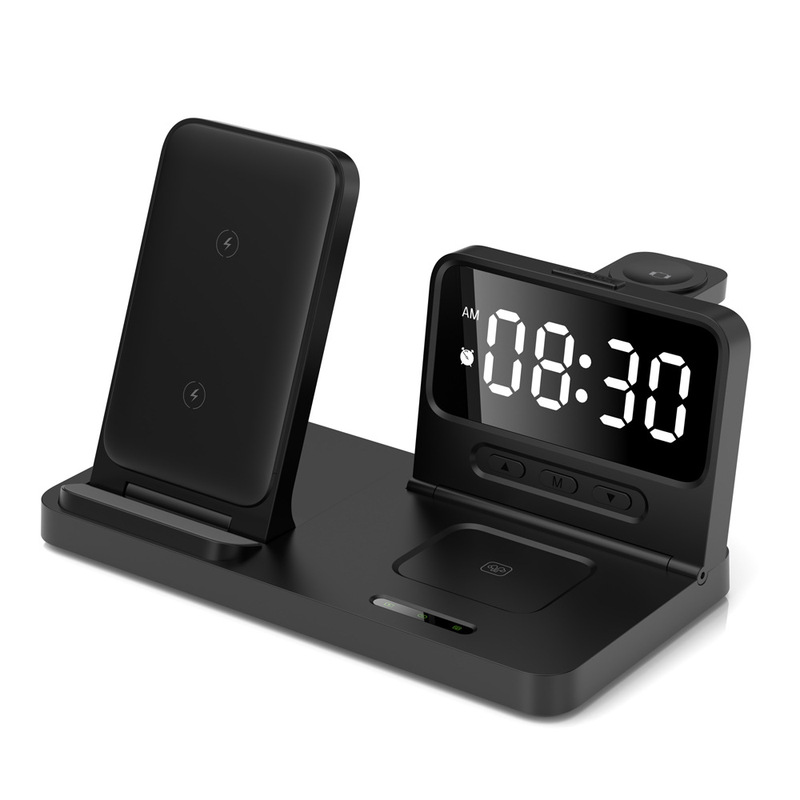 New Multifunctional Wireless Charger for Clocks and Watches, Tws Earphones Wireless Charger, Supports Charging for Apple and Samsung Watches New Multifunctional Wireless Charger for Clocks and Watches, Tws Earphones Wireless Charger, Supports Charging for Apple and Samsung Watches