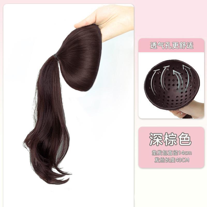 Moño Postizo Voluminizador para Cabello de Fibra Sintética de Alta Temperatura para Mujeres image 13