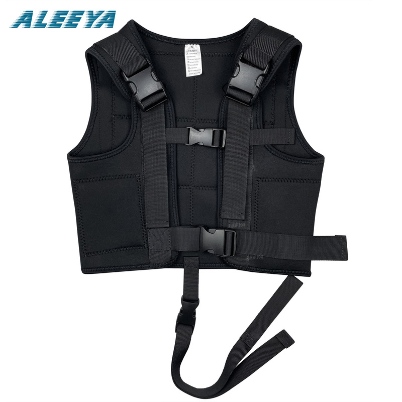 3mm Free Submersible Weight Vest Fishing and Hunting Vest with Lead Block Diving Jacket Fishing Strap Diving Load Bearing Belt