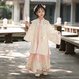 汉服禅茶服;童汉服;汉服套装