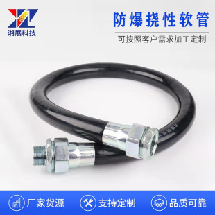 BNG explosion-proof flexible pipe 4 points explosion-proof flexible hose threading pipe DN25 * 500 explosion-proof flexible connecting pipe 4 inches