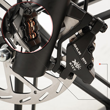 双活塞油刹改装折叠电动车碟刹改装Q20电动车油碟刹加厚耐磨