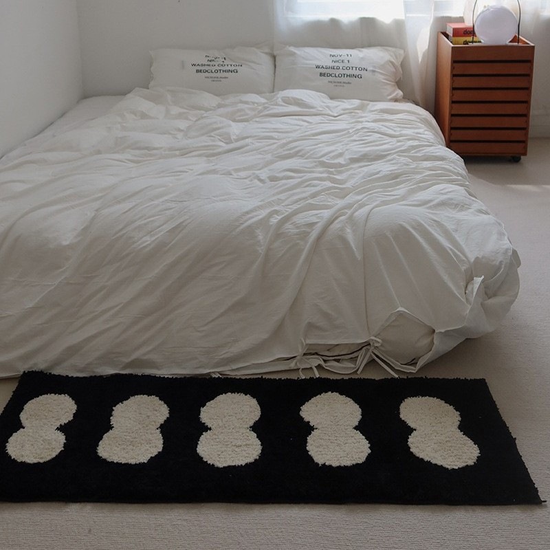 Modern creative non-slip carpet for living room for bed for home use