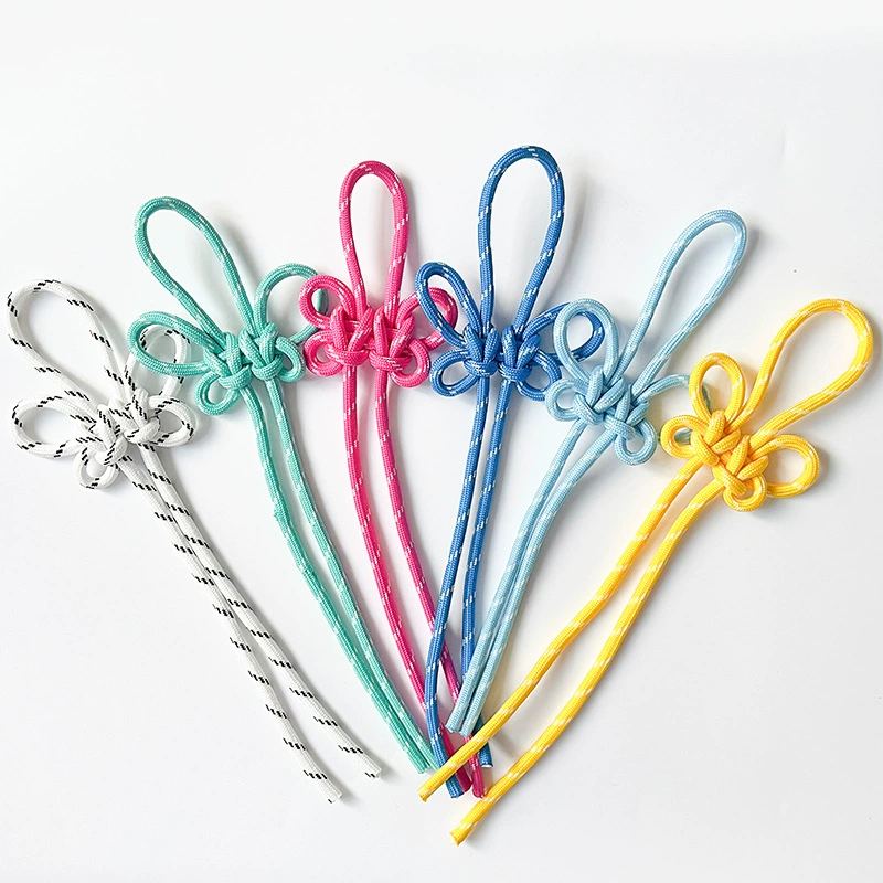 Pendant, keychain with bow, accessory, Chinese style, 5mm, polyester