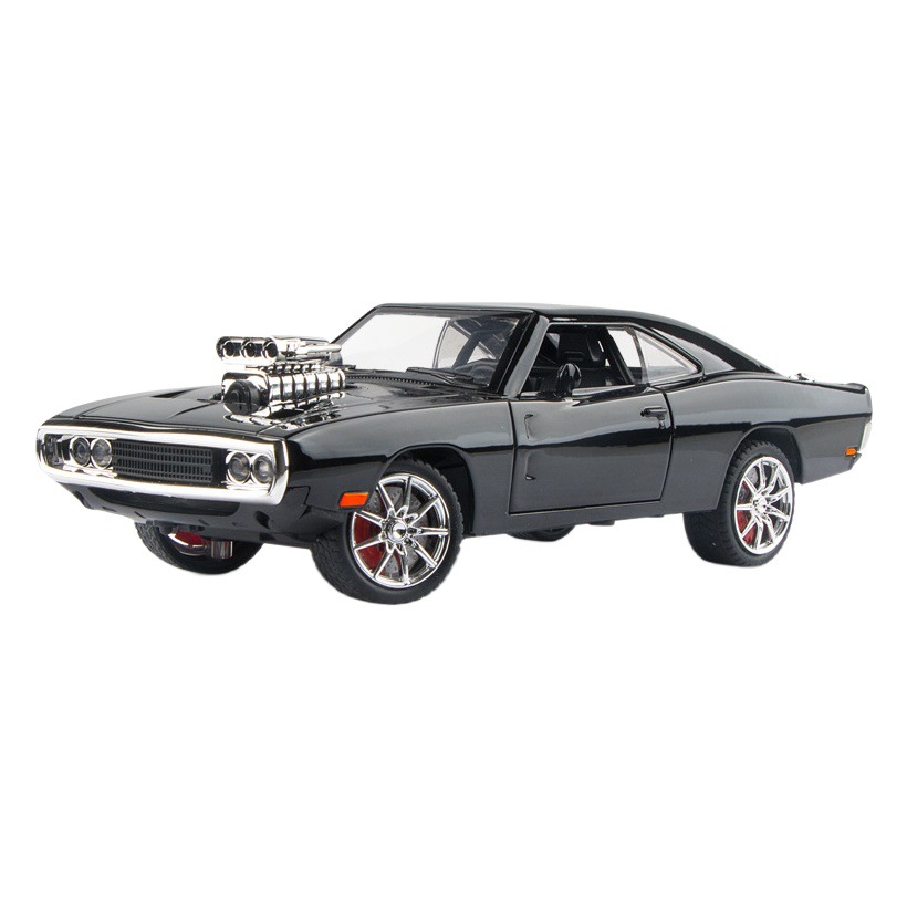 1:24 caballo de guerra modelo de coche de aleación de sonido y luz Tire hacia atrás niño juguete boutique decoración del coche TikTok Venta caliente